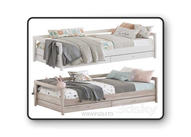 Daybed Large Bed By Mint Factory 3