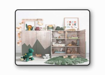 Decor set for children's rooms 3D Model