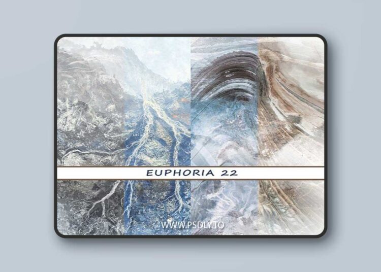 Designer wallpapers EUPHORIA 22 pack 7 3D Model