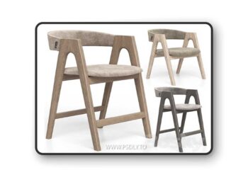 Dublin Chair Regular 3D Model