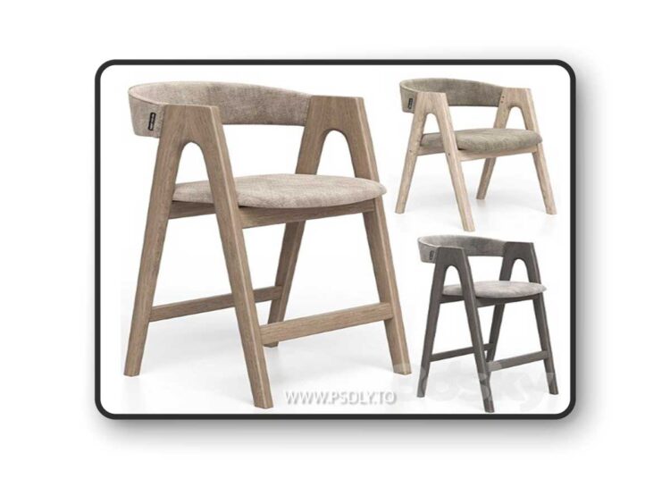 Dublin Chair Regular 3D Model