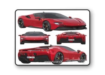 Ferrari SF90 Stradale 3D Model