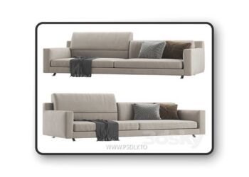 Frigerio James Sofa 3D Model