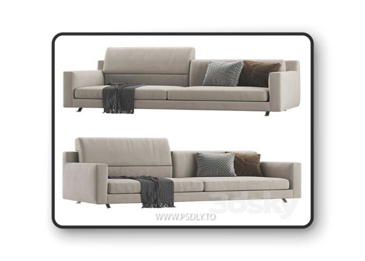Frigerio James Sofa 3D Model