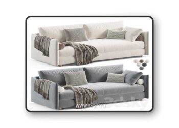 Grande Sofa by Schlafstore 3D Model