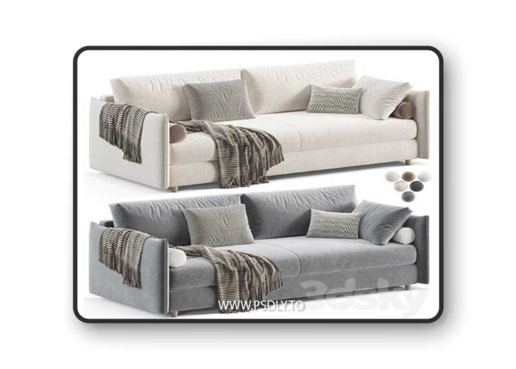 Grande Sofa by Schlafstore 3D Model