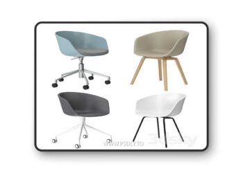 Hay About A Chair ACC 3D Model