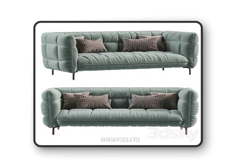 Husk Sofa 3D Model