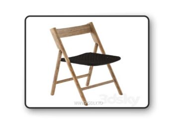 Kave Home Dandara Wood 3D Model