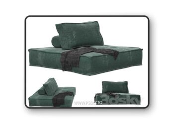 Modool Sofa Britton 3D Model