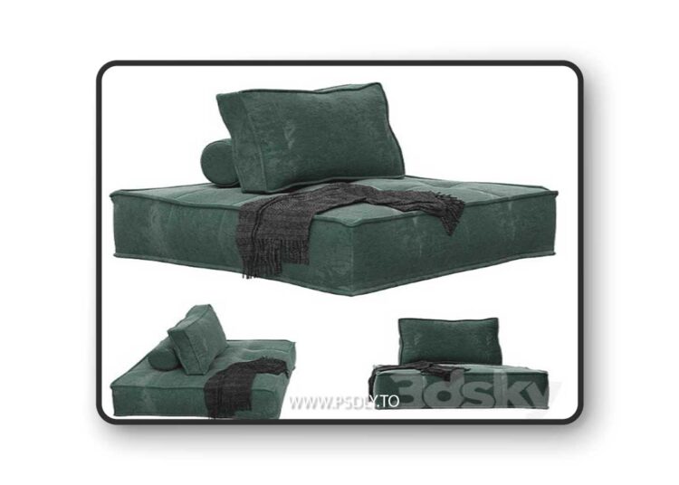 Modool Sofa Britton 3D Model