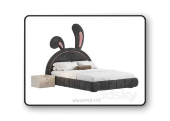 Nettie Microfiber Leather Rabbit