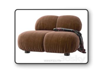 Nube Bold Armchair 3D Model