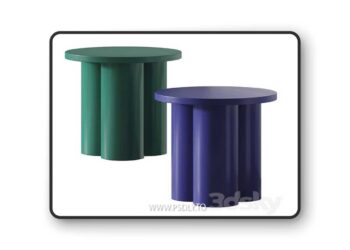 Oly Stool by noo.ma 3D Model