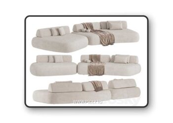Outdoor Sofa 3D Model