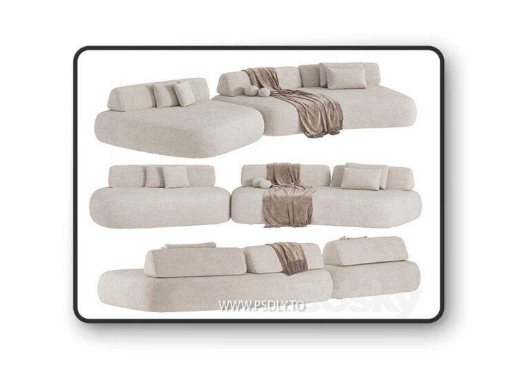Outdoor Sofa 3D Model