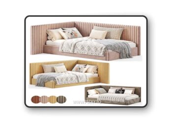 Pat copil Empire Kids Bed By Canapelux