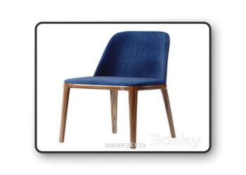 Poliform grace chair 3D Model