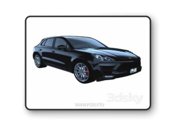 Porsche Macan 3D Model