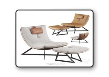Scarlett Armchair 3D Model