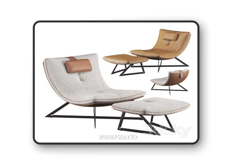 Scarlett Armchair 3D Model