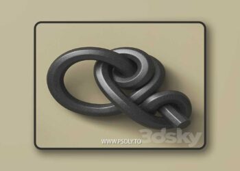 Sculpture Knot by Purely Porcelain 3D Model