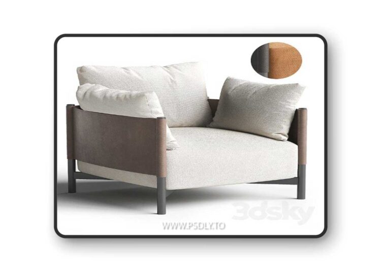 Syren Armchair 3D Model