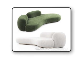 Tateyama XL Sofa 2 backs By Secolo