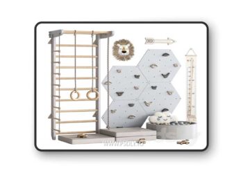 Toys Decor and Furniture for Childrens 14 3D Model
