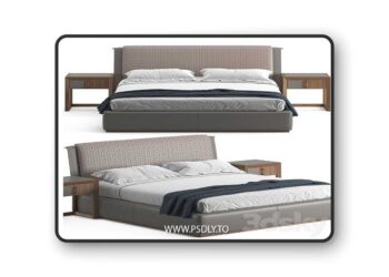 Ulivi Salotti Barnaby Bed 3D Model