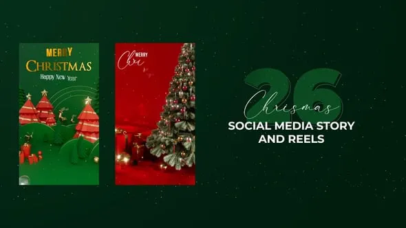 Videohive Christmas Story&Reels V2 55796852