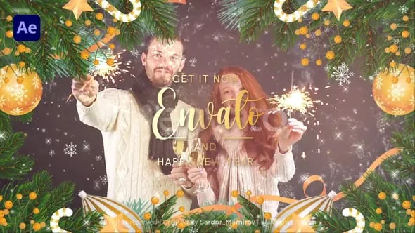 Videohive Merry Christmas Slideshow 2025 55755290