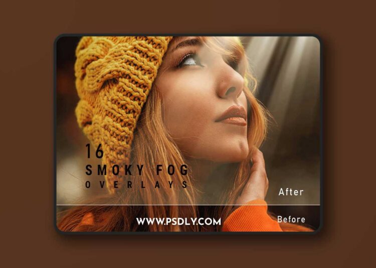 16 Smoky Light Overlays Realistic Light Overlays