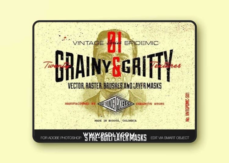 20 Grainy & Gritty Textures - VES01 1 20 Grainy & Gritty Textures - VES01