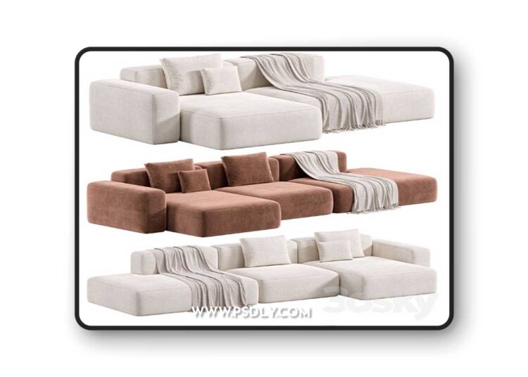 3dsky Pro - MAGS SOFT MODULAR SOFA