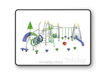 3dsky Pro - Commercial Playground Equipment 01