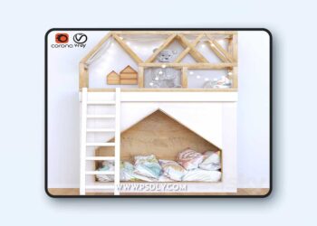 3dsky Pro - KidsRoom41 3D Model