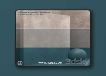 3dsky Pro - Material (seamless) - coating, concrete, plaster set 66