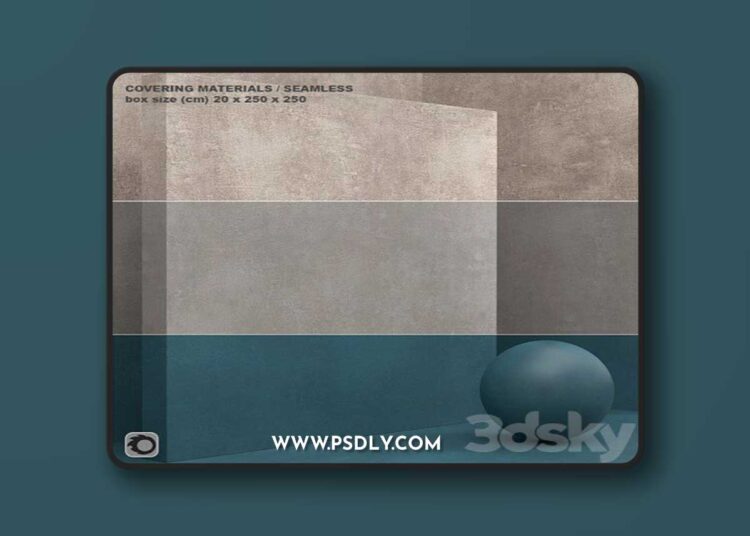 3dsky Pro - Material (seamless) - coating, concrete, plaster set 66