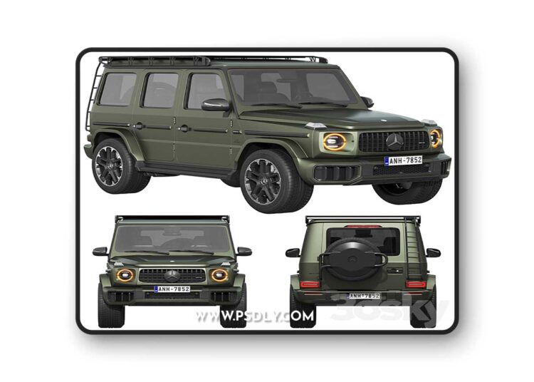 3dsky Pro - Mercedes-Benz G63 AMG 2025 Offroad Package PRO