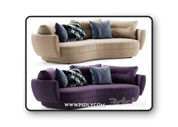 3dsky Pro - ligne roset ipanema curved