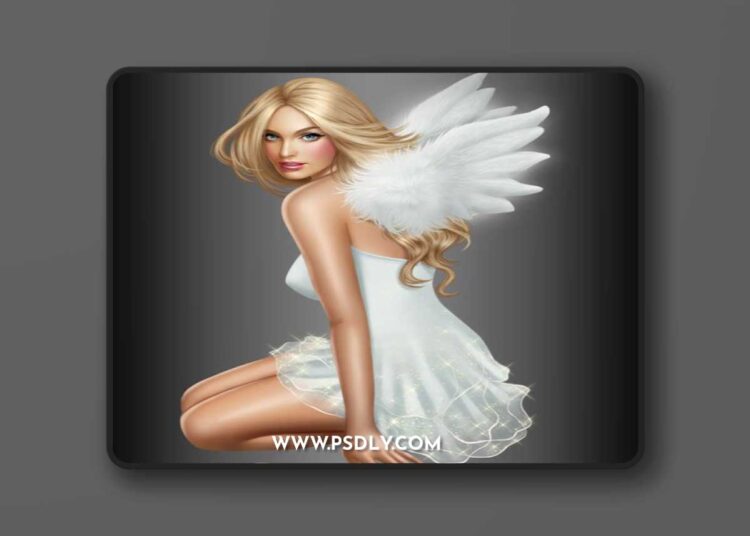 Angels – clipart on a transparent background 1 Angels – clipart on a transparent background