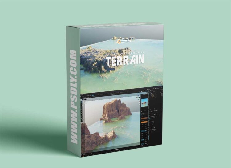 Blender Market - Quick Procedural Terrain & Water Addon v1.0