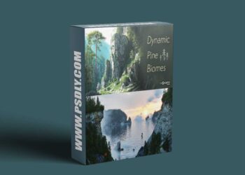 BlenderMarket - Dynamic Pine Biomes