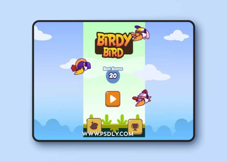 Craftpix - Birdy Bird Game Assets 3D Model