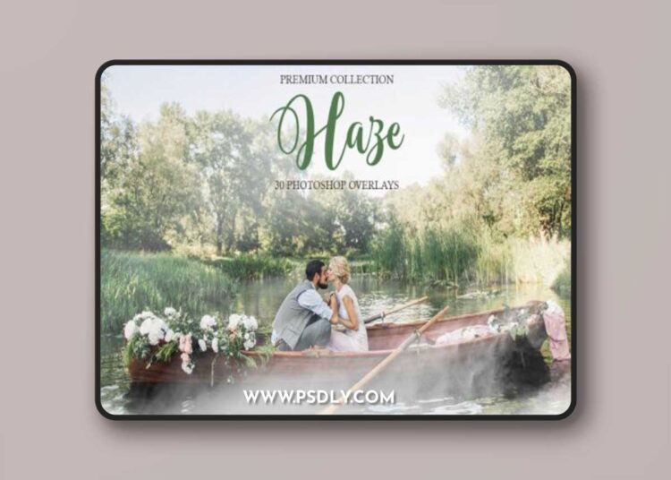 CreativeMarket - Haze Photoshop Overlays 4722895