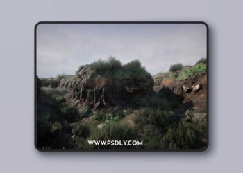 Fab - Cliff Faces 2 3D Model