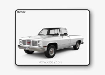 GMC Sierra 1985 - 3D Model