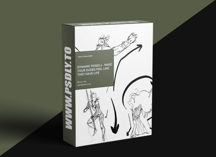 Gumroad - Anthony Jones - Dynamic Poses 1 - Make your dudes feel like they have life!