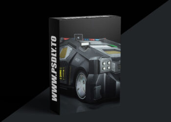 Kitbash3D – Cyberpunk Vehicle